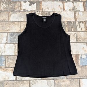 George Ladies XL Black Basic Rayon Nylon Tank